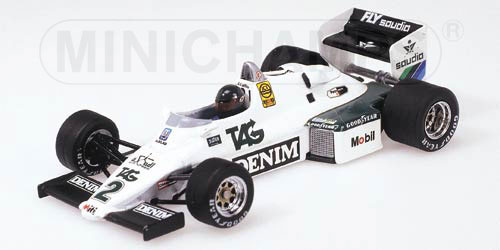 F1 Williams Ford FW08C - 1983 - J.Laffite<BR>1/43