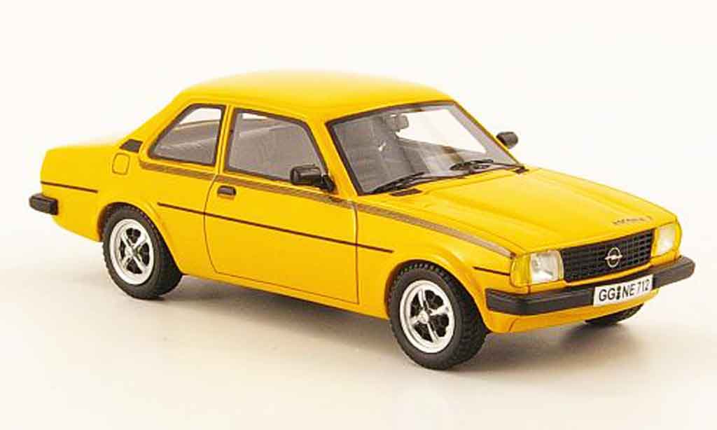 Opel Ascona B 2.0 J - 1980 - Amarelo<BR>1/43