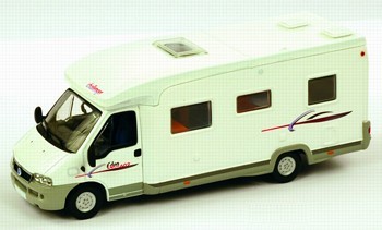 Fiat Ducato Camping Car - 2004 - Branco<BR>1/43