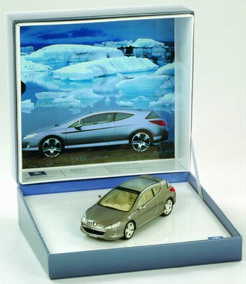 Peugeot 407 - 2003 - Prata<BR>1/43