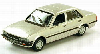 Peugeot 505 - 1979 - Prata<BR>1/43 Peugeot 505 - 1979 - Prata<BR>1/43