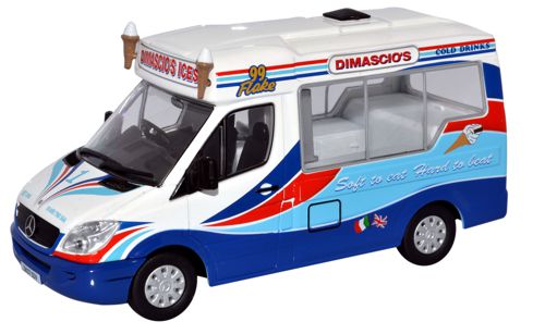 Mercedes-Benz Ice Cream Van<BR>1/43