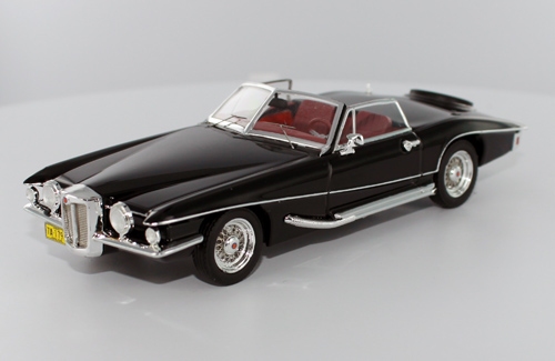 Stutz Blackhawk Convertible - 1971 - Preto<BR>1/43