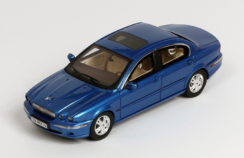 Jaguar X-Type - 2004 - Azul<BR>1/43