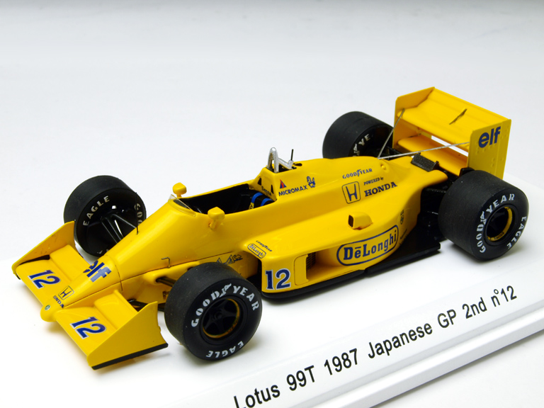 F1 Lotus 99T Japanese GP 2nd - 1987 - Ayrton Senna<BR>1/43