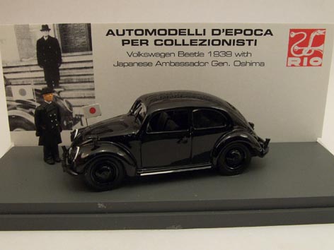 Volkswagen Beetle Japanese Ambassador - 1939 - Preto<BR>1/43