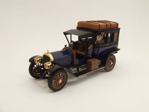 Mercedes-Benz Taxi - 1908 - Azul<BR>1/43