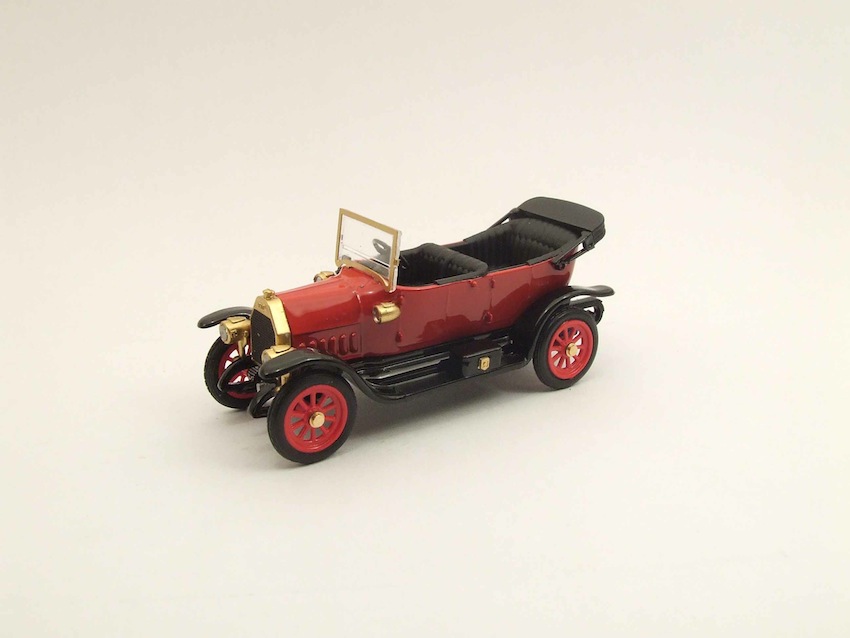 Fiat Zero Cabriolet - 1914 - Vermelho<BR>1/43
