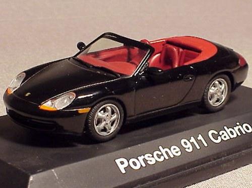 Porsche 911/996 Cabrio - 1997 - Preto<BR>1/43