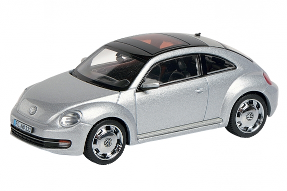 VW Beetle - 2011 - Prata<BR>1/43 VW Beetle - 2011 - Prata<BR>1/43