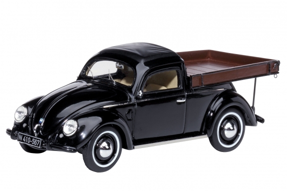 VW Kafer Beutler-Pritsche - 1951 - Preto<BR>1/43 VW Kafer Beutler-Pritsche - 1951 - Preto<BR>1/43