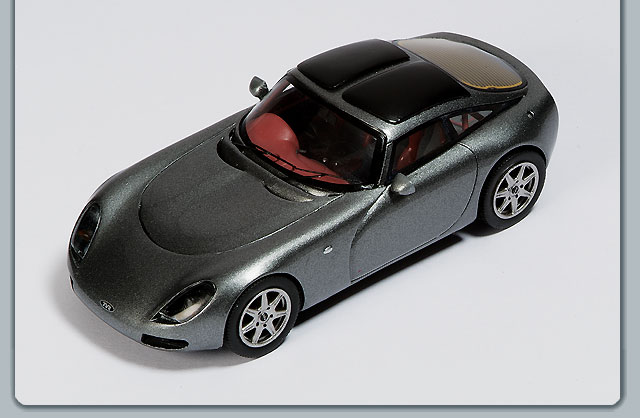 TVR T350 Targa Closed - 2003 - Chumbo<BR>1/43