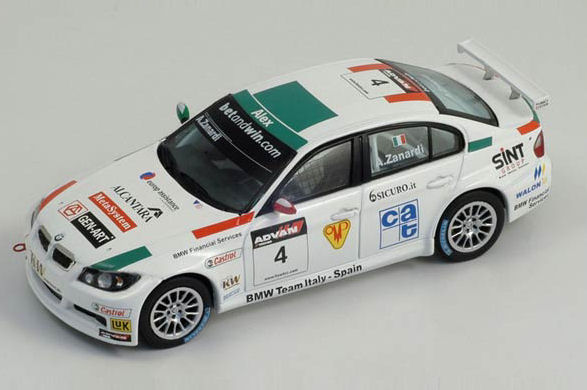 BMW320 Si # 4 WTCC - 2006 - Alex Zanardi<BR>1/43