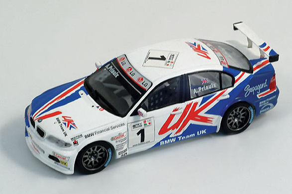 BMW 320 # 1 Champion WTCC - 2005 - Andy Priaulx<BR>1/43