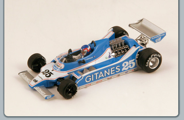 F1 Ligier JS11 # 25 Spanish GP Winner - 1979 - Depailler<BR>1/43