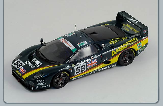 Jaguar XJ 220 # 58 Le Mans - 1995<BR>1/43