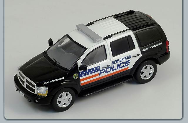 Dodge Durango New Britain Police - 2005<BR>1/43