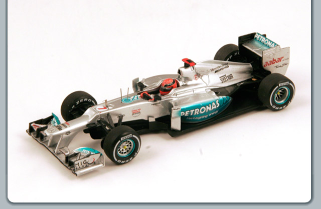 F1 Mercedes AMG W03 # 7 - 2012 - Michael Schumacher<BR>1/43