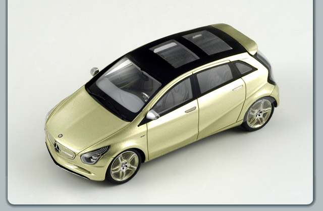 Mercedes-Benz Blue Zero Concept - 2010 - Dourado<BR>1/43