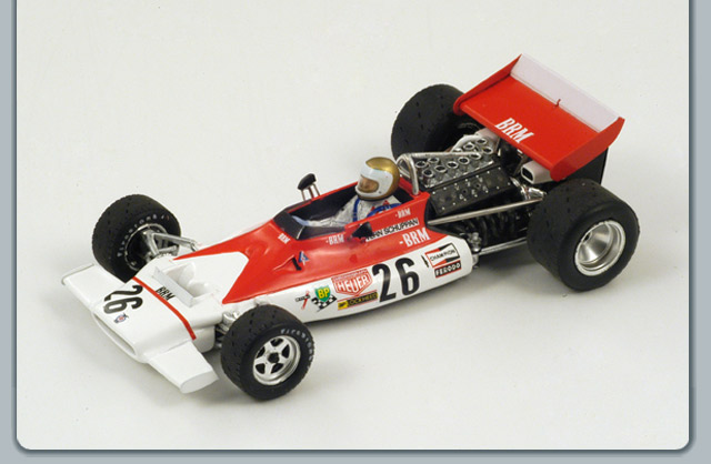 F1 BRM P153 # 26 Belgium GP - 1972 - Vern Schuppan<BR>1/43