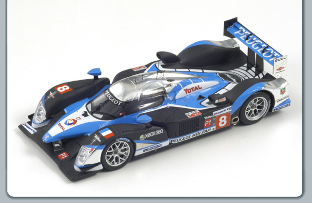 Peugeot 908 Hdi-FAP Peugeot Total # 8 Le Mans 2nd - 2009<BR>1/43