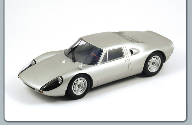 Porsche 904 GTS - 1964 - Prata<BR>1/12