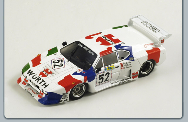 BMW M 1 # 52 Le Mans - 1981<BR>1/43