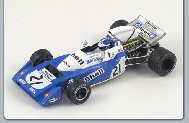 F1 Matra Simca MS 120B # 21 French GP - 1971 - Beltoise<BR>1/43