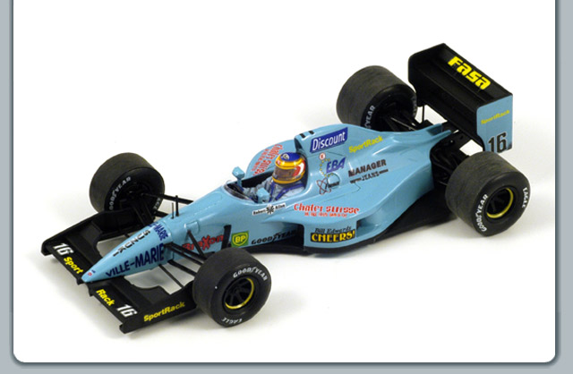 F1 Leyton House March CG911 # 16 - 1992 - K.Wendlinger<BR>1/43