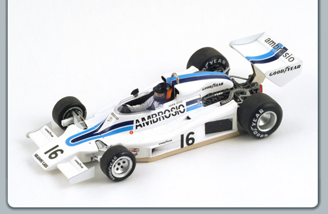 F1 Shadow DN8 # 16 Race of Champions - 1977 - J. Oliver<BR>1/43
