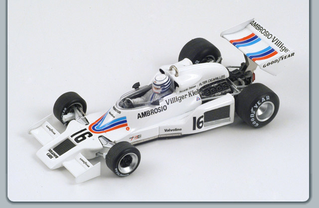 F1 Shadow DN8 # 16 Japanese GP - 1977 - Patrese<BR>1/43