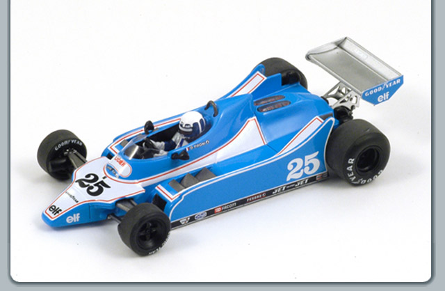 F1 Ligier JS11-15 # 25 Belgium GP Winner - 1980 - Pironi<BR>1/43