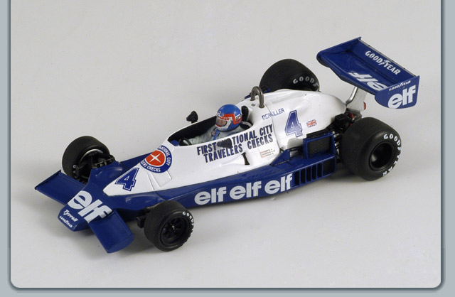 F1 Tyrrell 008 # 4 Monaco GP Winner - 1978 -P. Depailler<BR>1/43