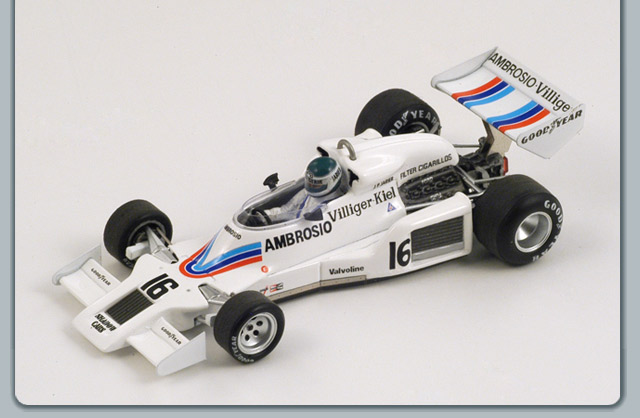 F1 Shadow DN8 # 16 US GP - 1977 - Jean Pierre Jarier<BR>1/43