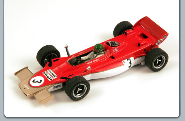 F1 Lotus 56B # 3 British GP - 1971 - Wisell<BR>1/43