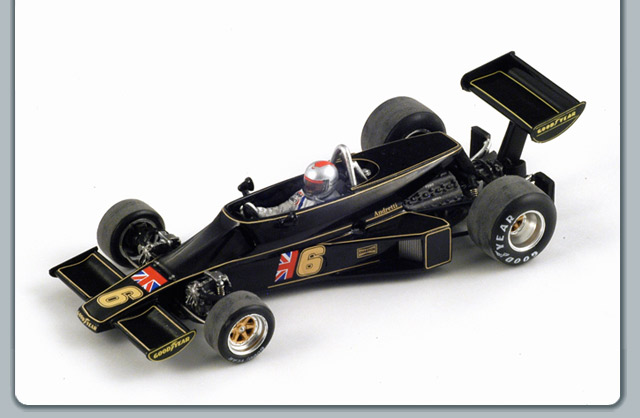 F1 Lotus 77 # 6 Brazilian GP - 1976 - Andretti<BR>1/43