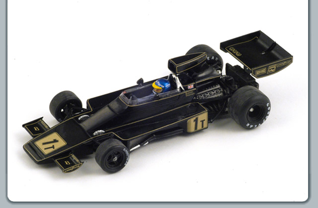 F1 Lotus 76 # 1 German GP 4th - 1974 - Ronnie Peterson<BR>1/43