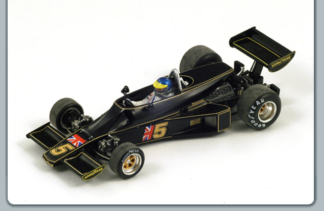 F1 Lotus 77 # 5 Brazilian GP - 1976 - Ronnie Peterson<BR>1/43