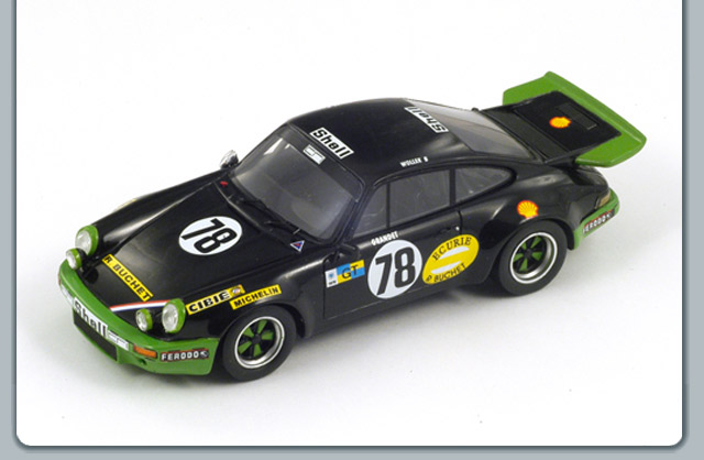 Porsche 911 Carrera RSR # 78 Le Mans - 1975 - Bob Wollek<BR>1/43