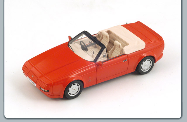 Aston Martin Vantage Volante Zagato - 1987 - Vermelho<BR>1/43