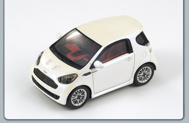 Aston Martin Cygnet - 2011 - Branco Perola<BR>1/43