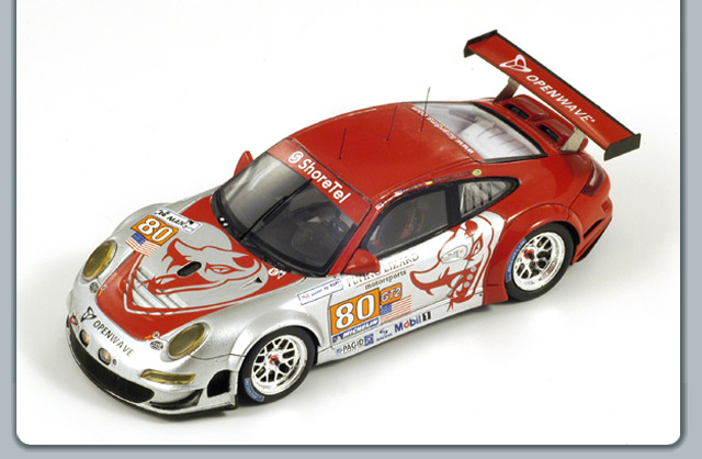 Porsche 997 GT3 RSR # 80 Le Mans - 2010<BR>1/43