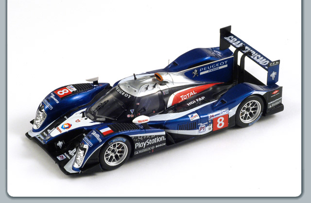 Peugeot 908, Peugeot Sport Total # 8 Le Mans 3rd - 2011<BR>1/43