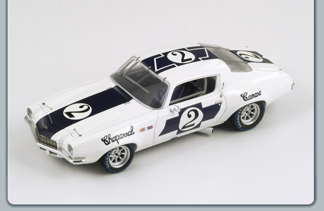 Chevrolet Camaro Chaparral # 2 Tran-Am- 1970 -Ed Leslie<BR>1/43