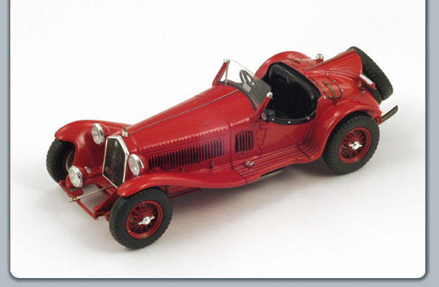 Alfa Romeo 8C Touring - 1936 - Vermelho<BR>1/43