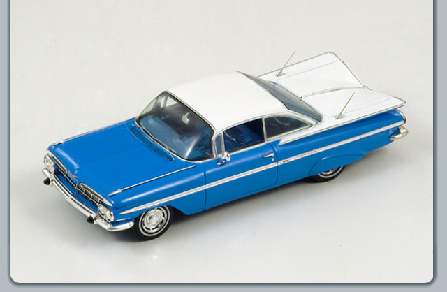 Chevrolet Impala Coupe - 1959 - Azul<BR>1/43