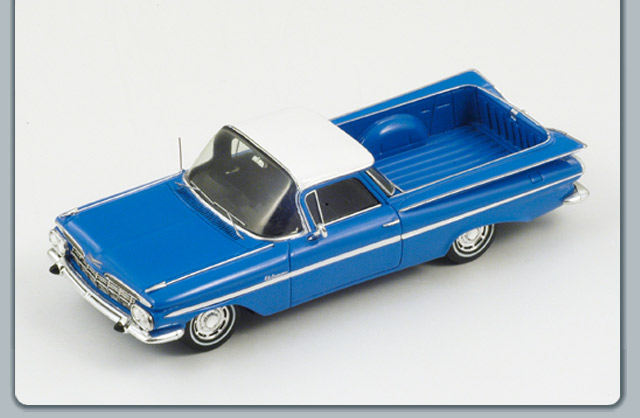 Chevrolet Impala El Camino - 1959 - Azul<BR>1/43