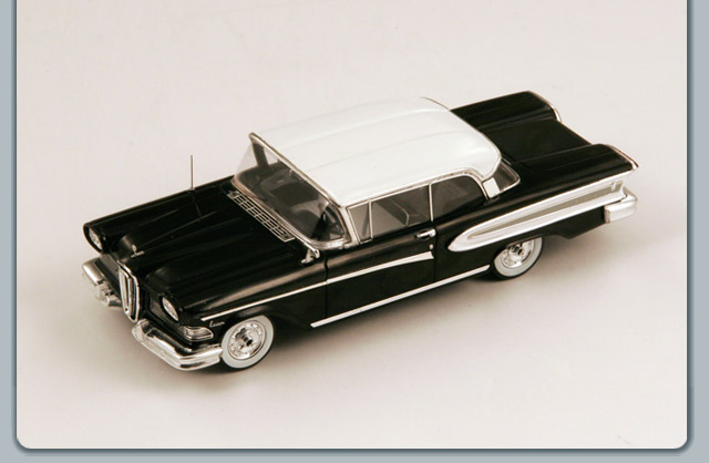 Edsel Citation Hard Top Coupe Two doors - 1958 - Preto<BR>1/43