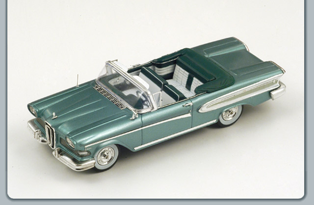 Edsel Citation Convertible - 1958 - Verde<BR>1/43