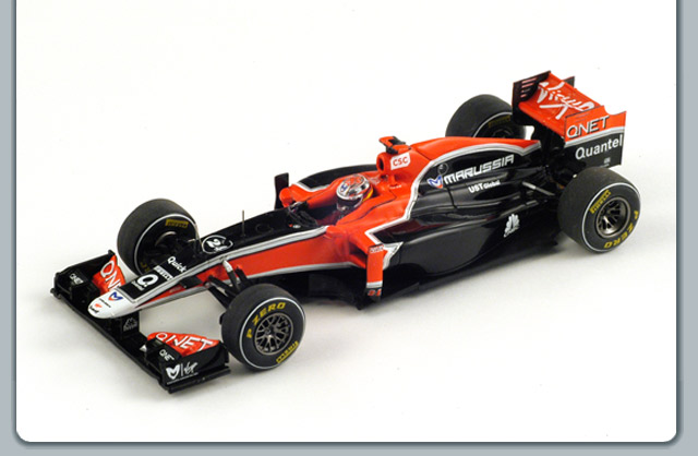 F1 Virgin MVR-02 # 25 Chinese GP - 2011 - Timo Glock<BR>1/43